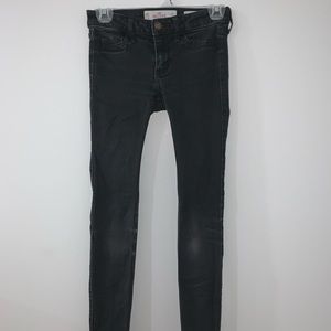 Hollister low rise skinny jeans